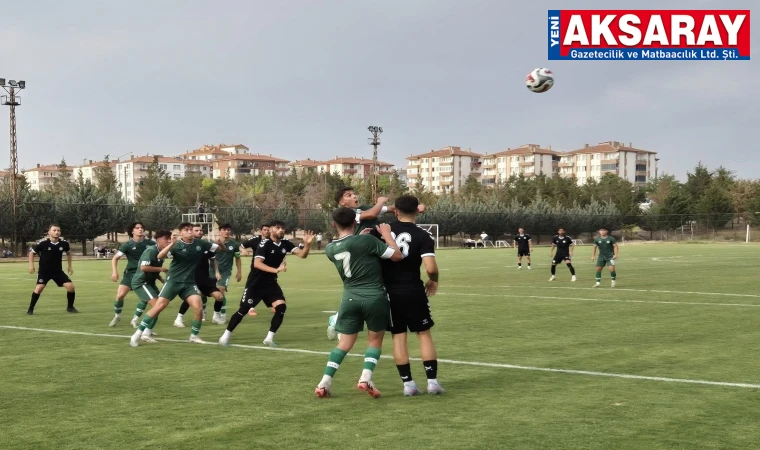 AKSARAYSPOR: 3- AYVALIKGÜCÜ: 2 Hazırlık maçında ilk galibiyetimizi aldık
