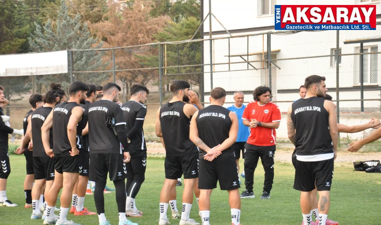 Aksarayspor’da 1. Etap kampı sona erdi