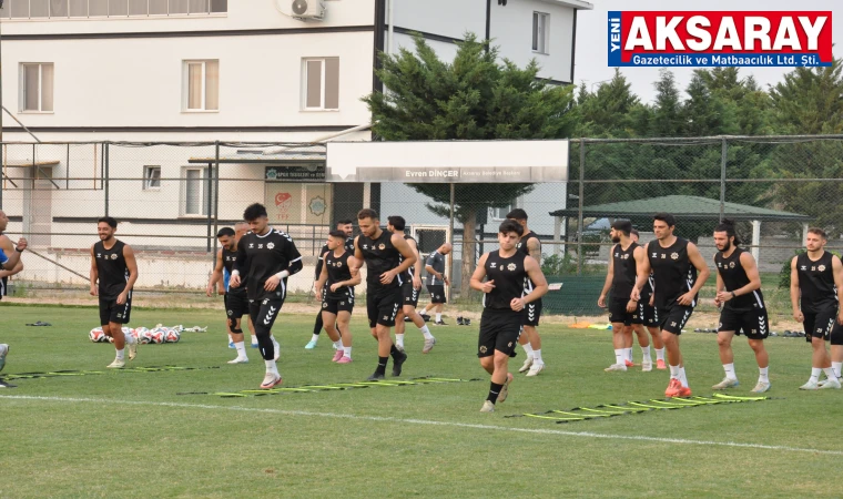 Aksarayspor’da Trabzon hazırlıkları devam ediyor