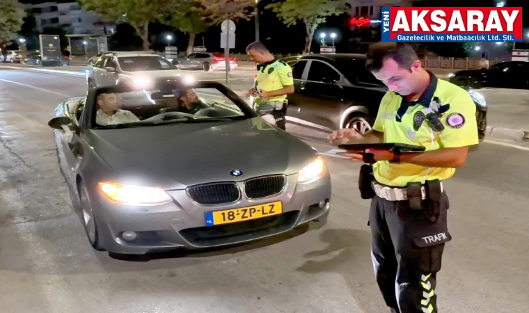 ALKOLLÜ ARAÇ KULLANIYORDU Gurbetçinin ehliyetine el konuldu  