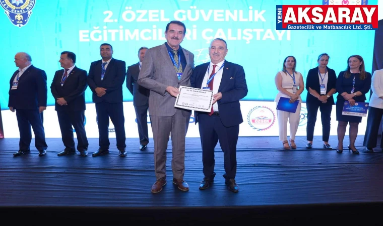 Anadolu Özel Güvenlik’e Onur Belgesi