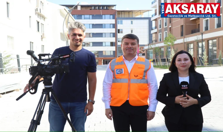 Başkan Dinçer, TRT Haber’de Hamidiye Kentsel Dönüşüm Projesi’ni anlattı