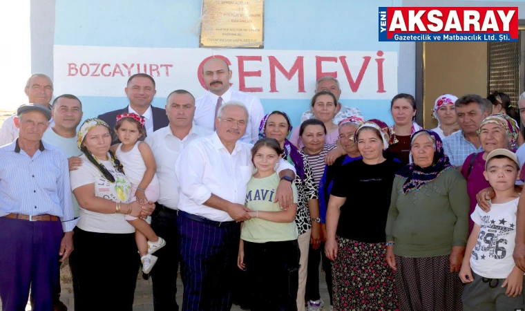 Cemevlerinde vatandaşların talepleri dinlendi
