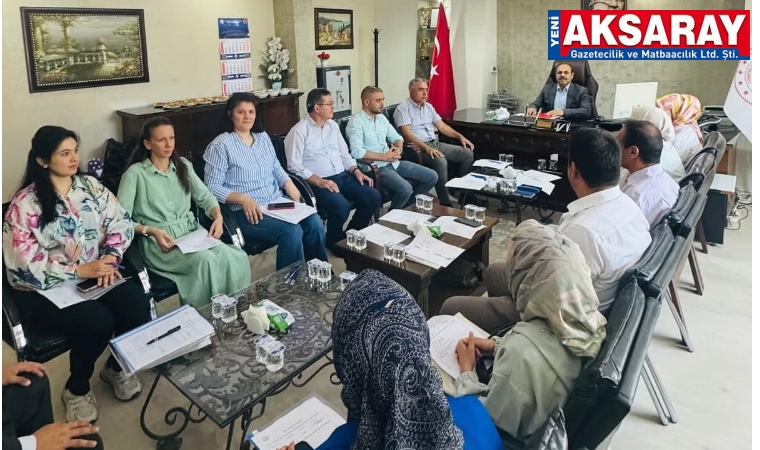 Durum değerlendirmesi yaptılar