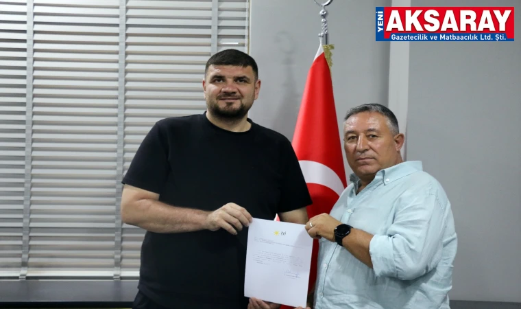 Güzelyurt ilçe başkanlığında bayrak değişimi