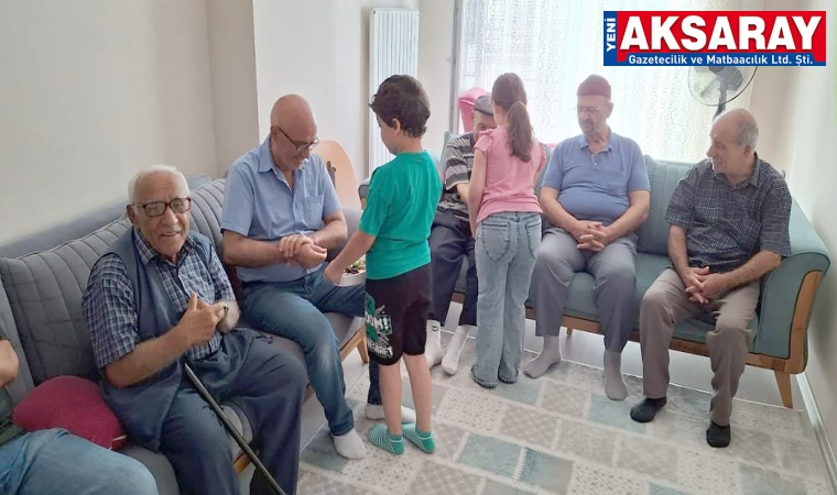 Huzurevi sakinleriyle vakit geçirildi