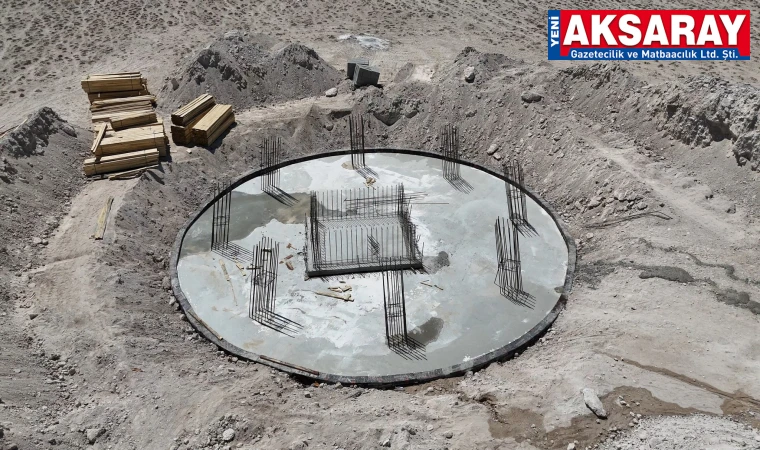 İçme suyu deposunun yapımında kademe atlandı