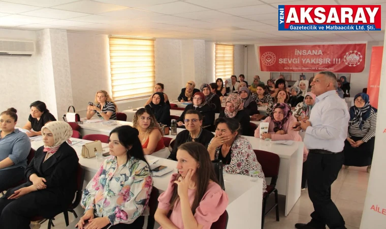 Kadın girişimcilere proje hazırlama eğitimi verildi