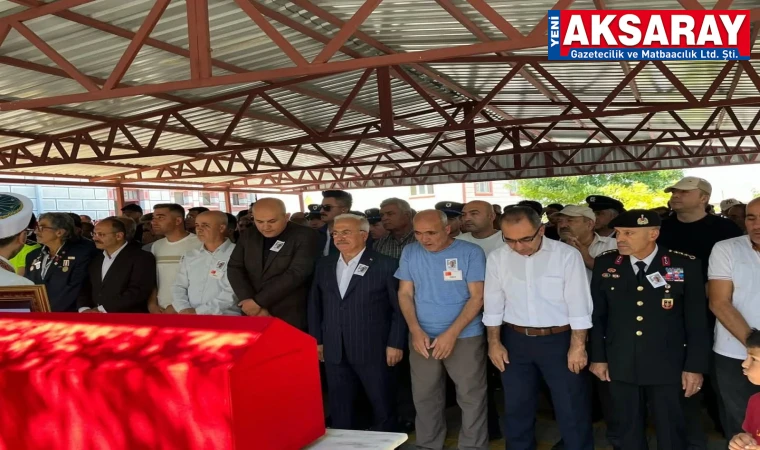 Kıbrıs gazisi son yolculuğuna uğurlandı