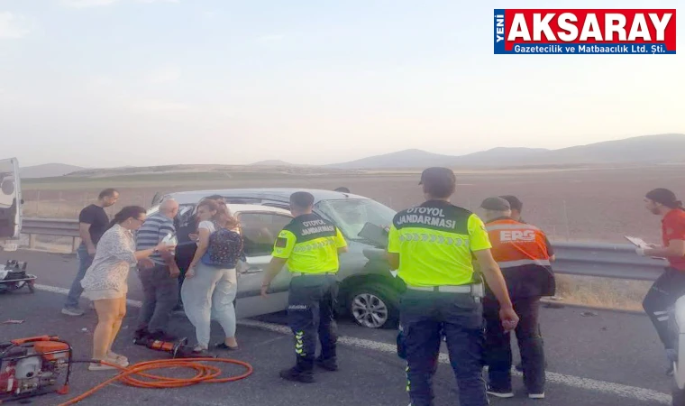 Kontrolden çıkan araç takla attı: 1’İ AĞIR 5 YARALI