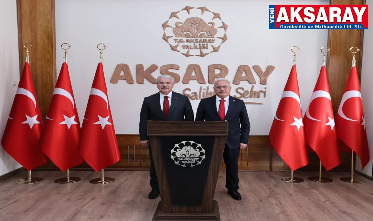 Konya Valisi İbrahim Akın’dan Vali Kumbuzoğlu’na ziyaret