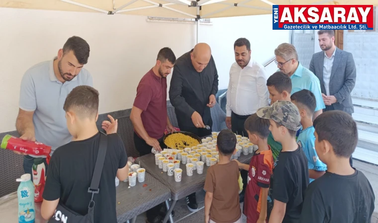 Kurs öğrencilerine ikram memnun etti