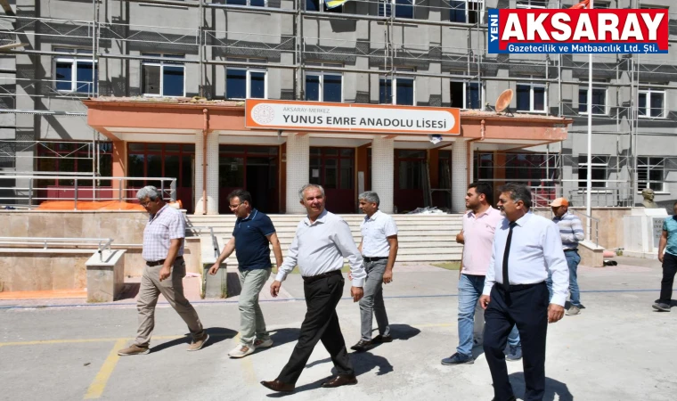 Okullar yeni döneme hazırlanıyor