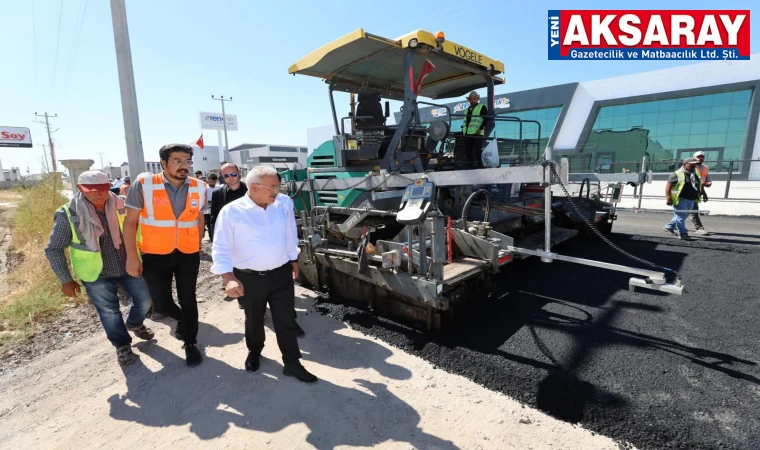 OSB Üçüncü genişleme alanında alt yapı çalışması