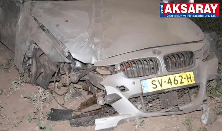 Şarampole takla atan otomobilin sürücüsü ağır yaralı    