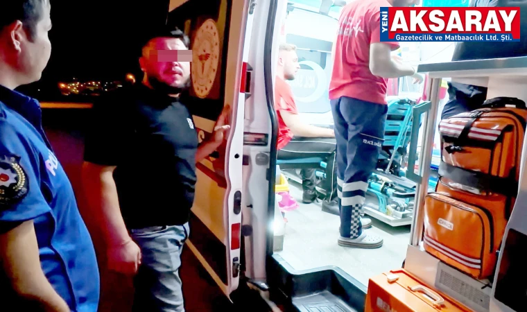 Yaralı gencin arkadaşı sabırları denedi