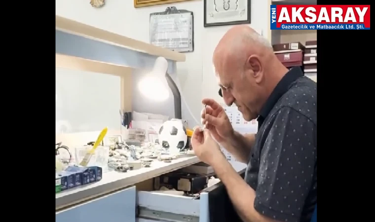 Yarım asırdır zamanı onarıyor