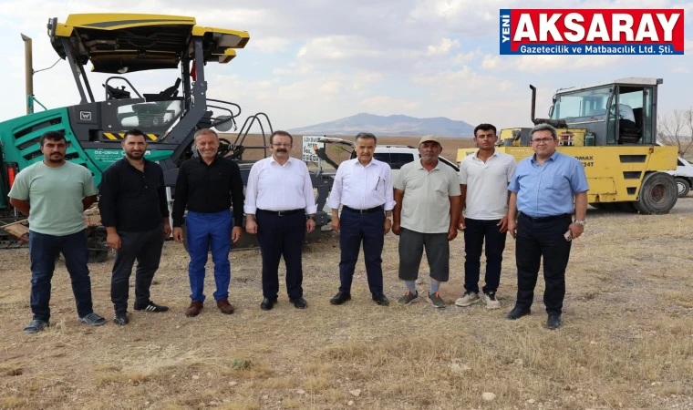 Yatırımları sahada takip ettiler