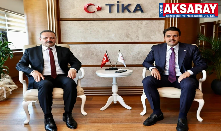 Yeni TİKA başkanına hayırlı olsun ziyareti