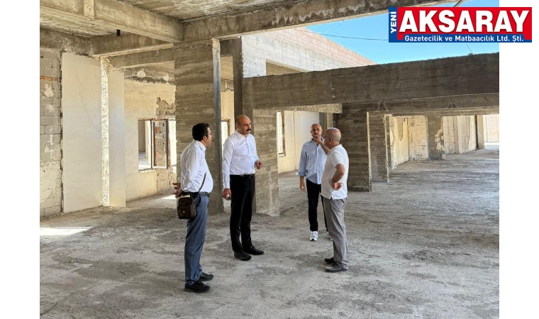 Ziga Kaplıcaları’nda yürütülen otel projesi yerinde incelendi