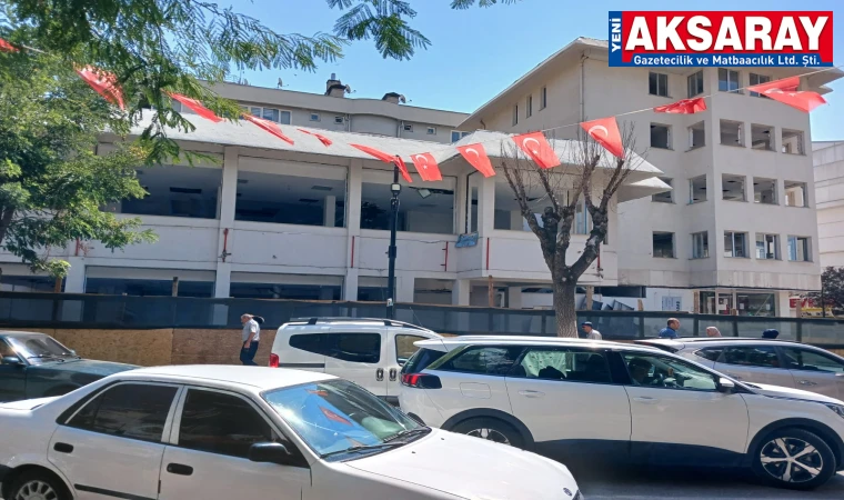 Ziraat Bankası Merkez Şubesi’nde yıkım başladı