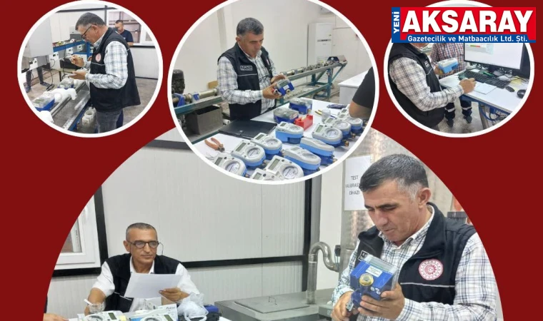 10 Yılı dolduran su sayaçları inceleniyor