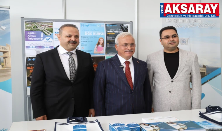 AKSARAY ÜNİVERSİTESİ Kitap Fuarında stand açtı