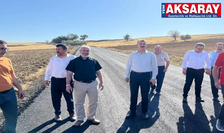 Ekecik köylerinin yolları incelendi