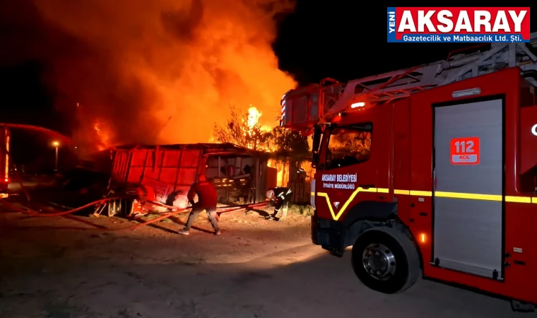 Ekmek Evi Tandır alev alev yandı