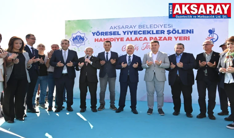Hamidiye Alaca pazar yeri, lezzet şöleniyle açıldı