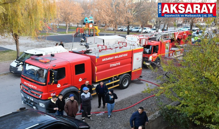 İtfaiye bu yıl 820 yangına müdahale etti