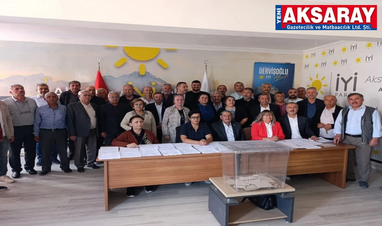 İYİ Parti delege seçimi yaptı