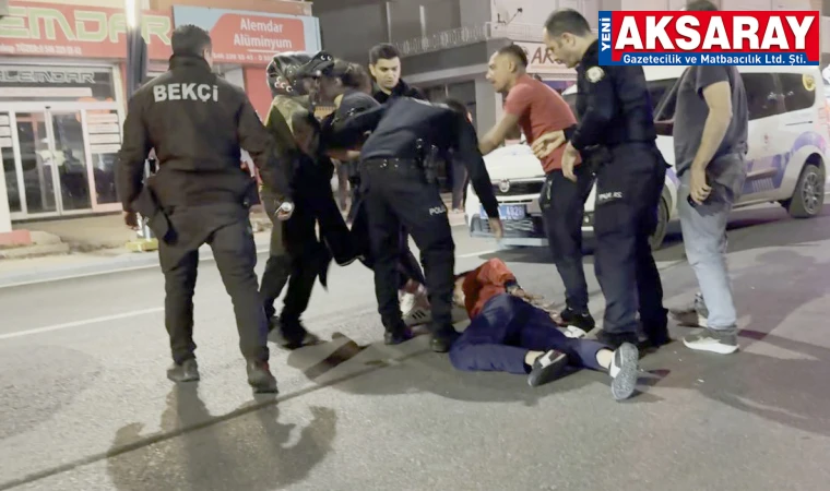 Kaza sonrası taraflar birbirine girdi