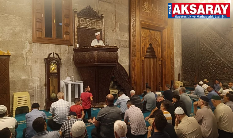 Mevlid-i Nebi Gecesi yoğun katılımla idrak edildi
