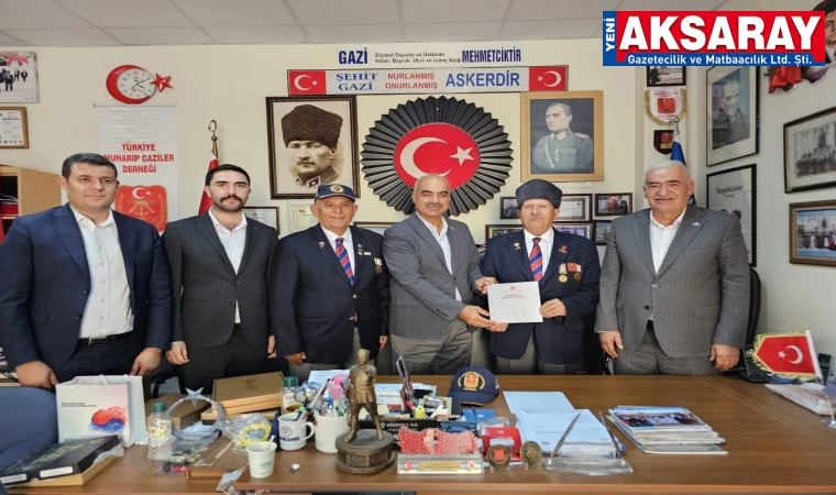Muharip Gaziler Derneği’ne Ziyaret