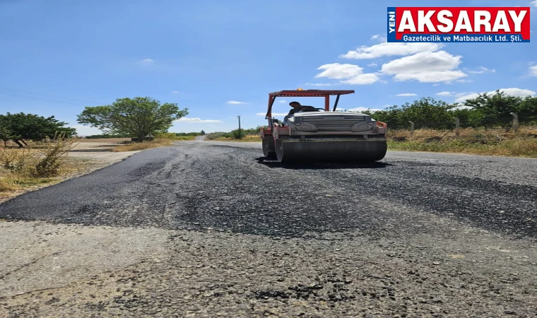 Ortaköy'ün 14 köyünde yol bakım çalışmaları tamamlandı