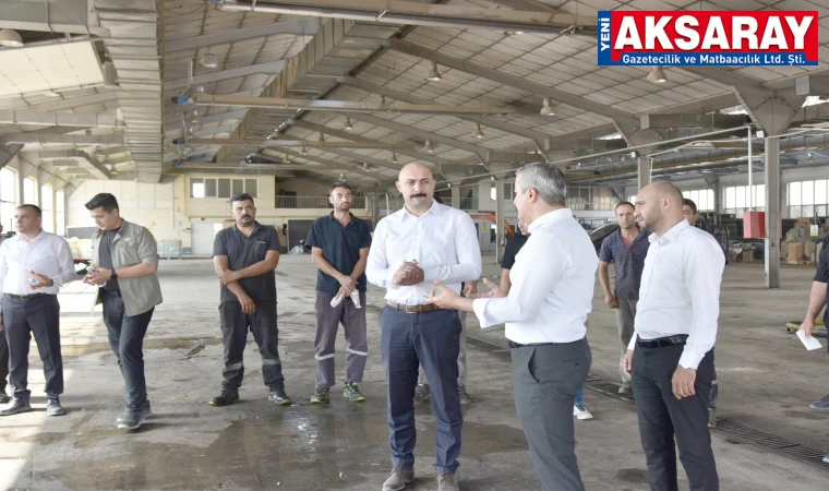 Özel İdare birimlerinde çalışmalar yerinde incelendi