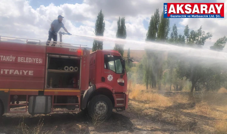 Seksenuşağı Köyü’nde Çıkan Yangın Kontrol Altına Alındı