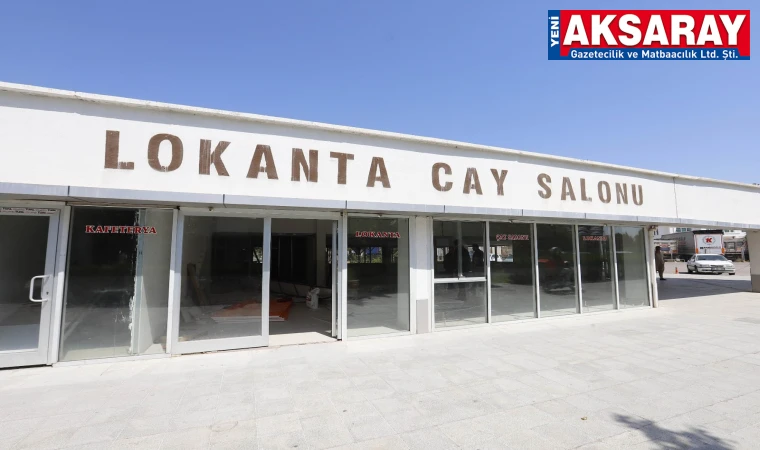 Terminalin sosyal tesisi yenileniyor