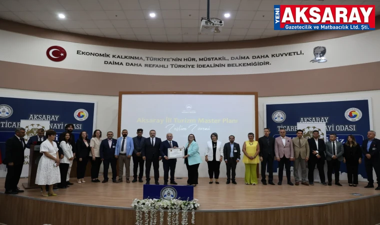 Turizmin plan, program ve haritası tamam