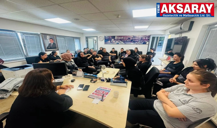 Türk Metal Sendikası kadın üyeleri bilgilendirdi