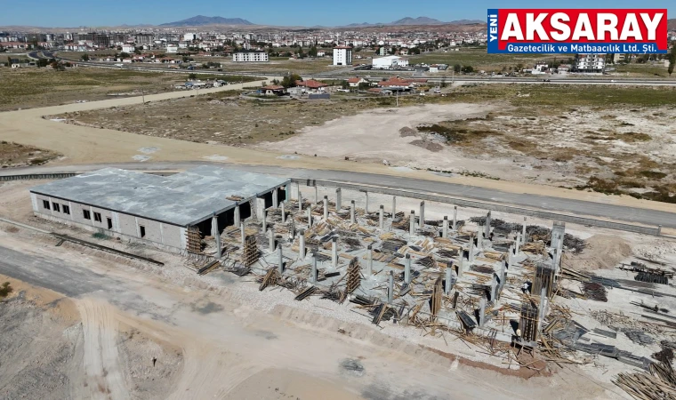 Yemek Fabrikası inşaatının yüzde 40’ı bitti