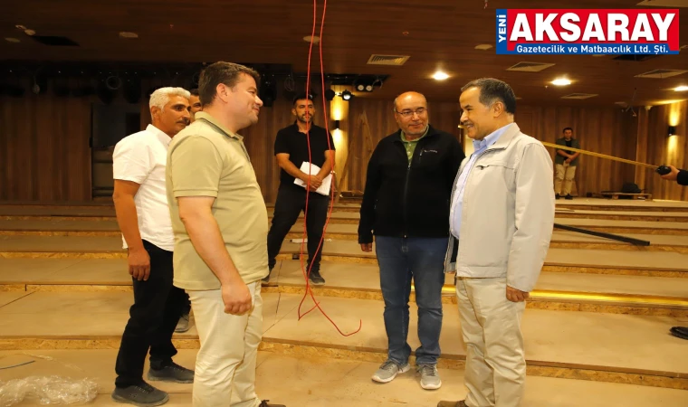 Yeni belediye binası incelendi