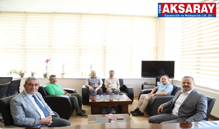 Yeni Dekana hayırlı olsun ziyareti