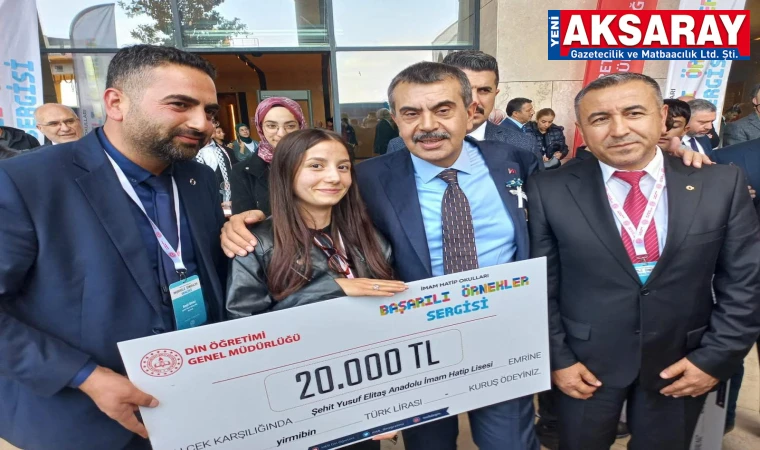 AĞAÇÖREN İMAM HATİP LİSESİ'NDEN TÜRKİYE 2.'LİĞİ GURURU ‘Başarılı Örnekler Sergisi’ne damga vurdular