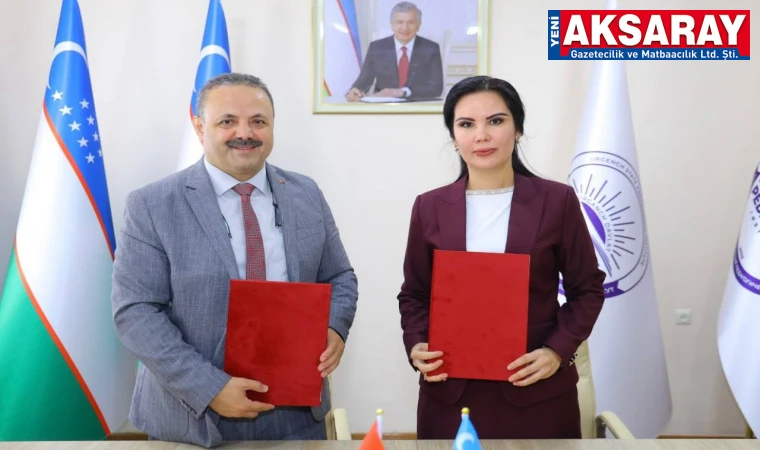 ASÜ Özbekisten ile iş birliği protokolü imzaladı