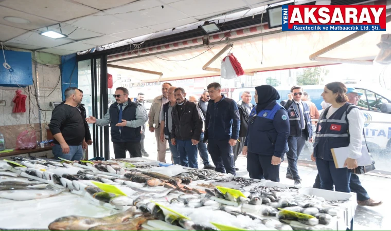 Balıkçılar denetlendi