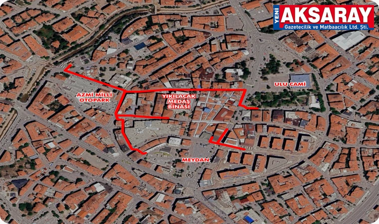 BAZI CADDE VE SOKAKLAR TRAFİĞE KAPATILACAK