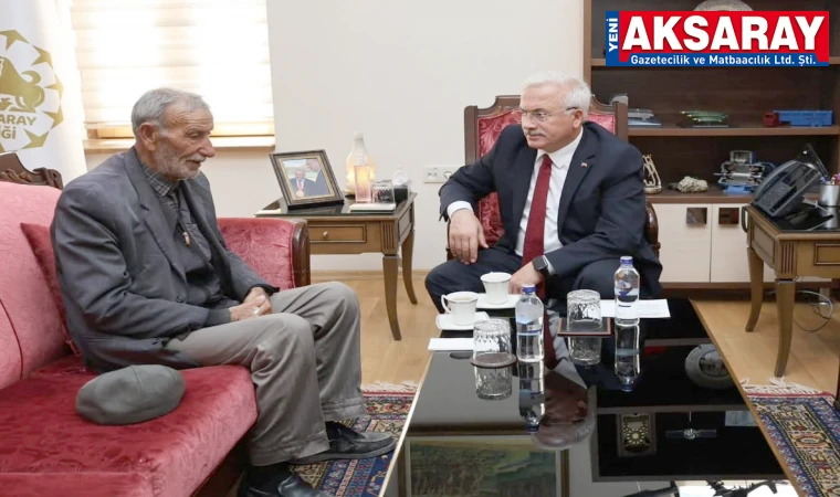 Çanakkale Kahramanının torunu makamda ağırlandı