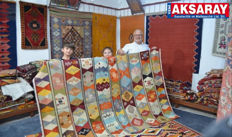 DOKUNAN HALILAR AVRUPA’YA GİDİYOR Anadolu motifleri kilimleri süslüyor